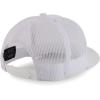 imageTrendy Apparel Shop Number 5 Varsity Font Embroidered 5 Panel Structured Snapback CapWhite