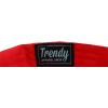 imageTrendy Apparel Shop Oversize 2XL Blank Plain Back Flatbill Snapback Baseball CapRed