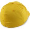 imageTrendy Apparel Shop Oversize XXL 6 Panel Structured Curved Bill Stretchy Fitted Ball CapBright Gold