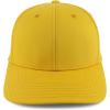 imageTrendy Apparel Shop Oversize XXL 6 Panel Structured Curved Bill Stretchy Fitted Ball CapBright Gold