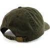 imageTrendy Apparel Shop Oversize XXL Pigment Dyed Washed Cotton Baseball CapOlive
