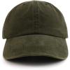 imageTrendy Apparel Shop Oversize XXL Pigment Dyed Washed Cotton Baseball CapOlive
