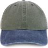 imageTrendy Apparel Shop Oversize XXL Pigment Dyed Washed Cotton Baseball CapOlive Navy