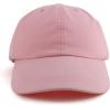 imageTrendy Apparel Shop Oversize XXL Pigment Dyed Washed Cotton Baseball CapPink
