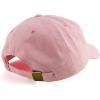 imageTrendy Apparel Shop Oversize XXL Pigment Dyed Washed Cotton Baseball CapPink