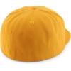 imageTrendy Apparel Shop Oversize XXL Plain Structured 6 Panel Flat Bill Fitted CapGold