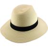 imageTrendy Apparel Shop Oversize XXL Wide Brim Straw Sun Hat with Chin StrapCream