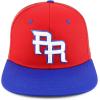imageTrendy Apparel Shop PR 3D Embroidered Snapback Trucker Cap with Puerto Rico FlagRed Royal