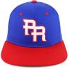 imageTrendy Apparel Shop PR 3D Embroidered Snapback Trucker Cap with Puerto Rico FlagRoyal Red