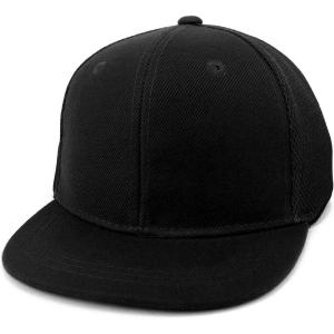 imageTrendy Apparel Shop Infant to Toddler Size Structured Flatbill Mesh CapBlack