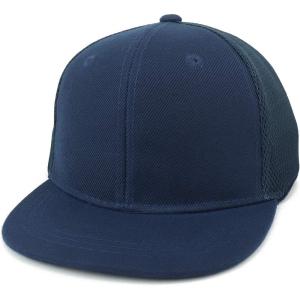imageTrendy Apparel Shop Infant to Toddler Size Structured Flatbill Mesh CapNavy