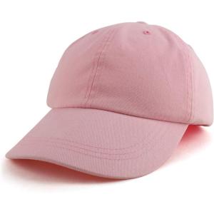 imageTrendy Apparel Shop Oversize XXL Pigment Dyed Washed Cotton Baseball CapPink