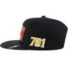 imageTrendy Apaprel Shop JGL El Chapo 701 Embroidered Flatbill Snapback CapBlack Black