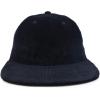 imageTrendy Apparel Shop 100 Cotton Corduroy Casual Flatbill Baseball CapBlack