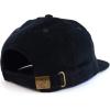 imageTrendy Apparel Shop 100 Cotton Corduroy Casual Flatbill Baseball CapBlack