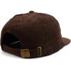 imageTrendy Apparel Shop 100 Cotton Corduroy Casual Flatbill Baseball CapBrown