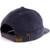 imageTrendy Apparel Shop 100 Cotton Corduroy Casual Flatbill Baseball CapDark Grey
