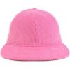 imageTrendy Apparel Shop 100 Cotton Corduroy Casual Flatbill Baseball CapPink