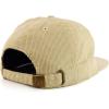 imageTrendy Apparel Shop 100 Cotton Corduroy Casual Flatbill Baseball CapSand