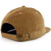 imageTrendy Apparel Shop 100 Cotton Corduroy Casual Flatbill Baseball CapTan