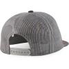 imageTrendy Apparel Shop 3D MX Embroidered Structured Flat Bill Snapback Baseball CapHgrey Mesh Brown