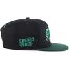 imageTrendy Apparel Shop 3D Mexico Embroidered Structured Flat Bill Snapback CapBlack Darkgreen