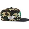 imageTrendy Apparel Shop 3D Mexico Embroidered Structured Flat Bill Snapback CapCamo Black