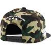 imageTrendy Apparel Shop 3D Mexico Embroidered Structured Flat Bill Snapback CapCamo Black