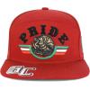 imageTrendy Apparel Shop 3D Mexico Pride Embroidered Flatbill Snapback CapRed