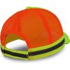 imageTrendy Apparel Shop 5 Panel Reflective Foam Front Safety Trucker CapNeon Yellow Neon Orange