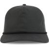 imageTrendy Apparel Shop 5 Panel Ripstop Cotton Snapback CapCharcoal