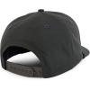 imageTrendy Apparel Shop 5 Panel Ripstop Cotton Snapback CapCharcoal