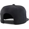 imageTrendy Apparel Shop 6 Panel Structured Mexico Eagle Flat Bill Snapback Baseball CapBlack Black 1