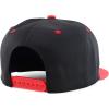imageTrendy Apparel Shop 6 Panel Structured Mexico Eagle Flat Bill Snapback Baseball CapBlack Red 1