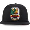 imageTrendy Apparel Shop Cities of Mexico with Rooster Embroidered Flatbill Snapback CapOaxaca Black