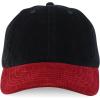 imageTrendy Apparel Shop Cotton Corduroy Unstructured Baseball Cap Dad HatBlack Burgundy