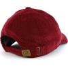 imageTrendy Apparel Shop Cotton Corduroy Unstructured Baseball Cap Dad HatBurgundy