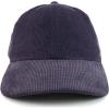imageTrendy Apparel Shop Cotton Corduroy Unstructured Baseball Cap Dad HatDark Grey