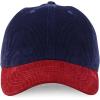 imageTrendy Apparel Shop Cotton Corduroy Unstructured Baseball Cap Dad HatNavy Burgundy