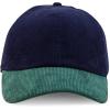 imageTrendy Apparel Shop Cotton Corduroy Unstructured Baseball Cap Dad HatNavy Green