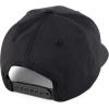 imageTrendy Apparel Shop Structured High Profile 6 Panel Curved Bill Snapback Baseball CapBlack