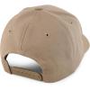 imageTrendy Apparel Shop Structured High Profile 6 Panel Curved Bill Snapback Baseball CapKhaki