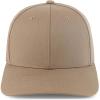 imageTrendy Apparel Shop Structured High Profile 6 Panel Curved Bill Snapback Baseball CapKhaki