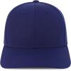 imageTrendy Apparel Shop Structured High Profile 6 Panel Curved Bill Snapback Baseball CapNavy
