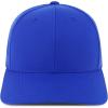 imageTrendy Apparel Shop Structured High Profile 6 Panel Curved Bill Snapback Baseball CapRoyal