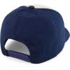imageTrendy Apparel Shop Structured High Profile 6 Panel Curved Bill Snapback Baseball CapStone Navy