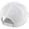 imageTrendy Apparel Shop Structured High Profile 6 Panel Curved Bill Snapback Baseball CapWhite