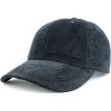 imageTrendy Apparel Shop Cotton Corduroy Unstructured Baseball Cap Dad HatBlack