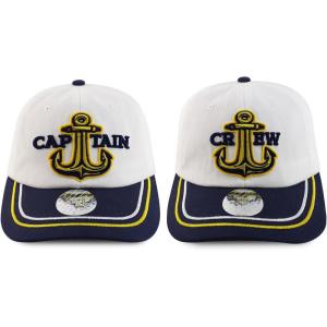 imageTrendy Apparel Shop Captain First Mate ampamp Crew 3D Embroidered Baseball CapCaptain Crew