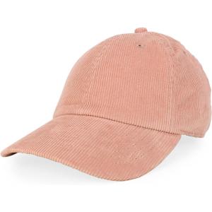 imageTrendy Apparel Shop Cotton Corduroy Unstructured Baseball Cap Dad HatMauve